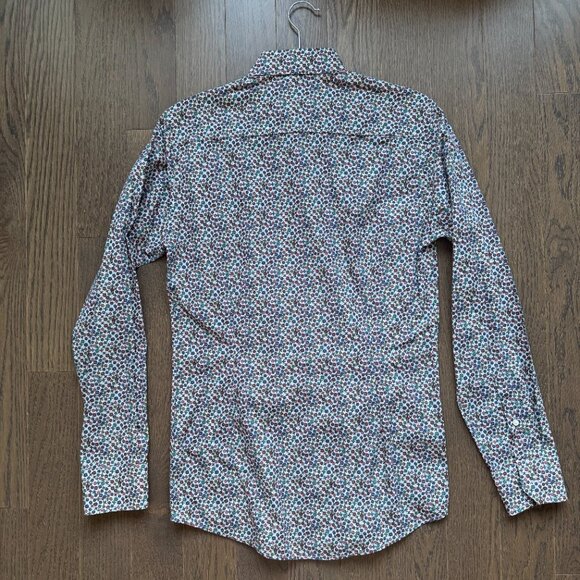 Eton Men's Casual Dress Shirt - Small / 14.5 - Slim Fit - 100% Cotton - Picture 5 of 7